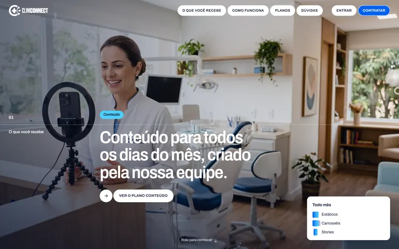 Site do CliniConnect